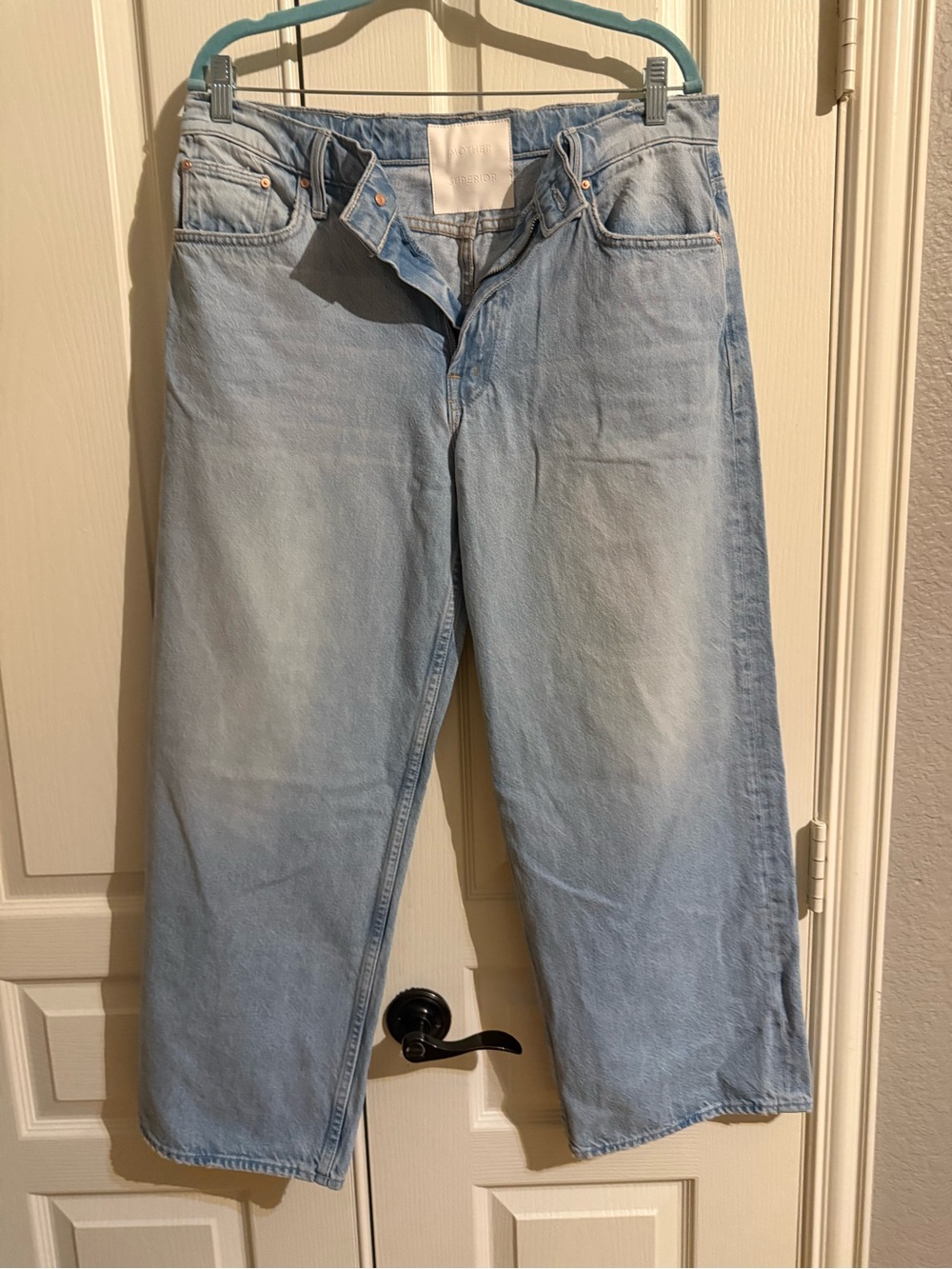 MOTHER Light Blue Relaxed Men's Jeans